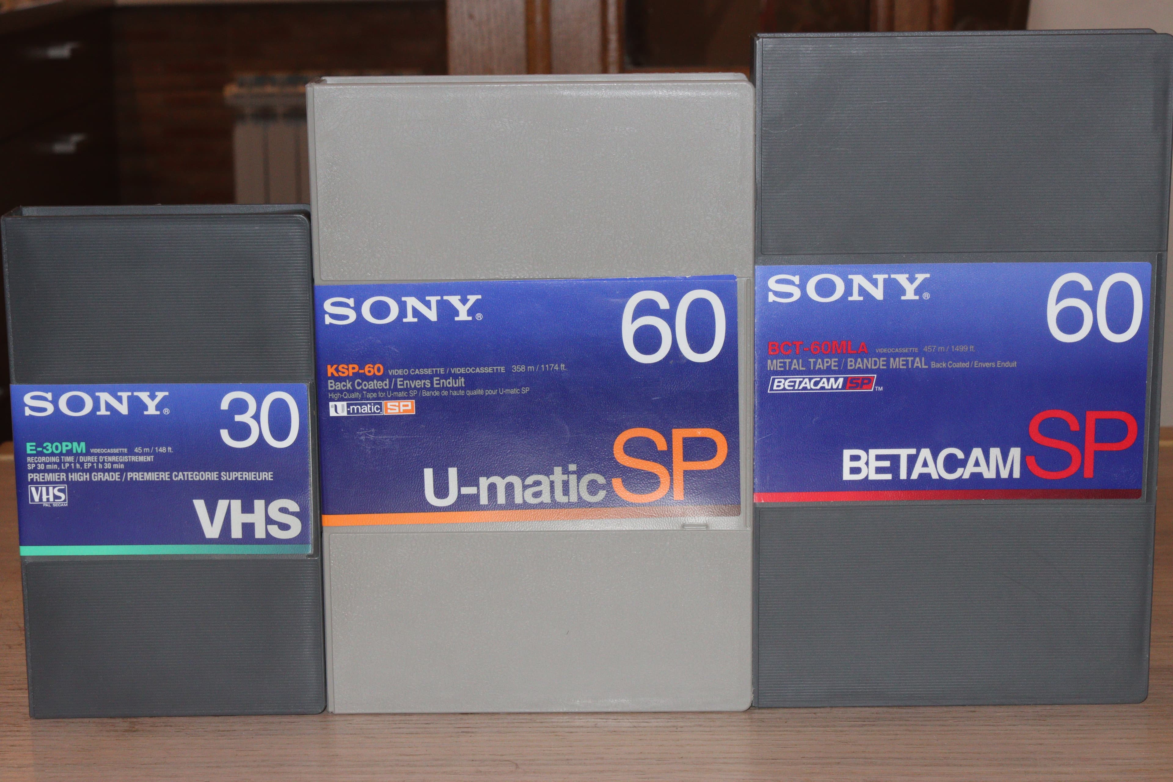 Broadcast VTR i TBC oprema za digitalizaciju U-matic i Betacam traka